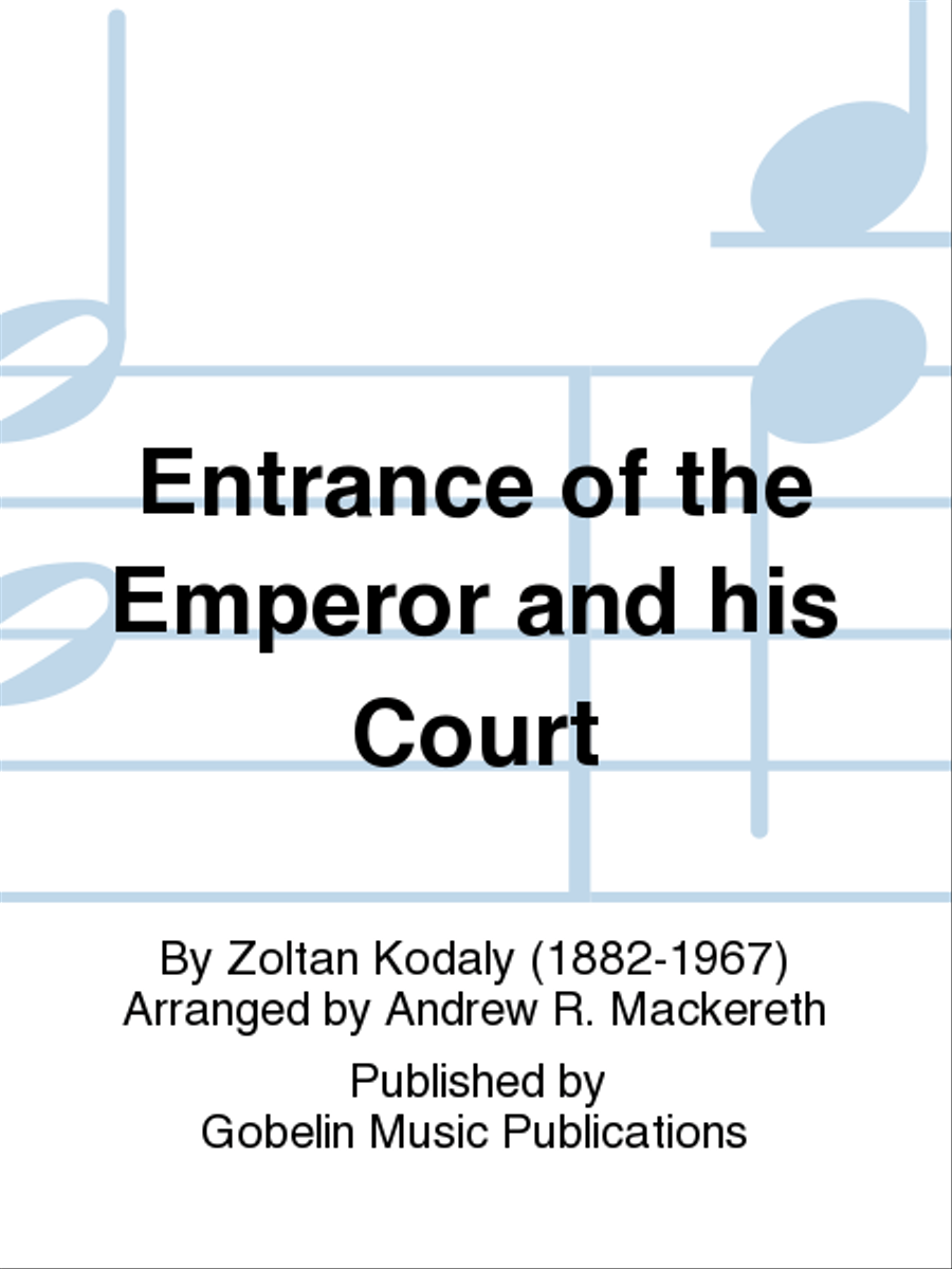 Entrance of the Emperor and his Court Brass Band scores gallery preview page 1
