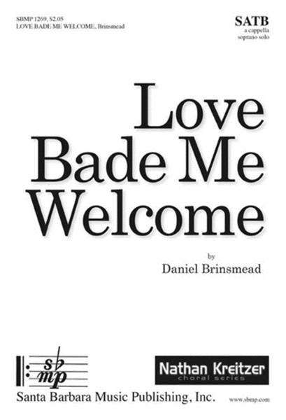 Love Bade Me Welcome - SATB Octavo image number null