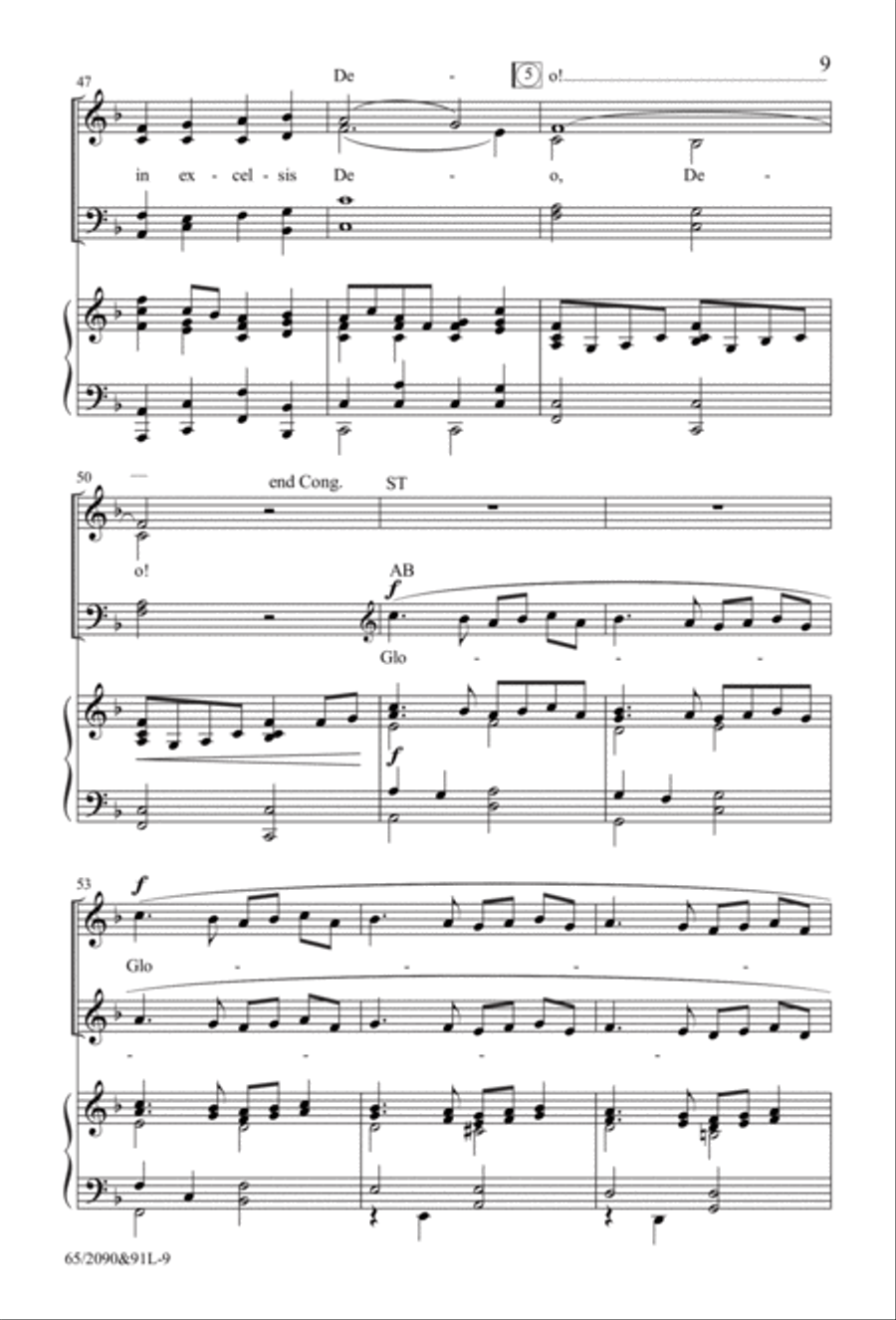 The Glory of Christmas - SATB with Performance CD 4-Part scores gallery preview page 7