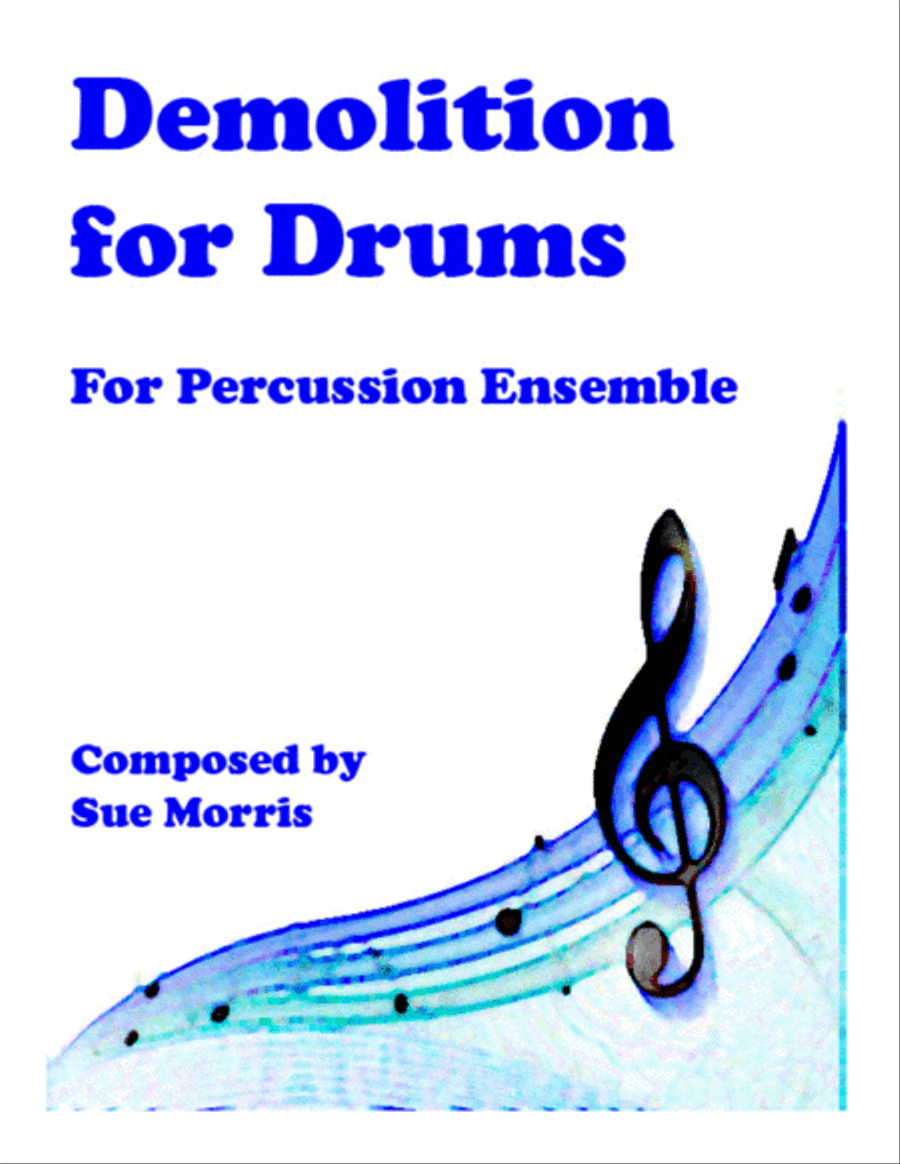 Demolition for Drums Percussion Ensemble scores gallery preview page 1