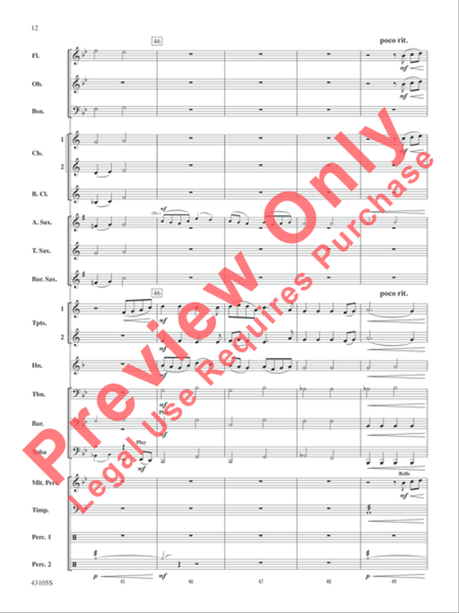 Cheyenne Cheyenne Concert Band scores gallery preview page 12