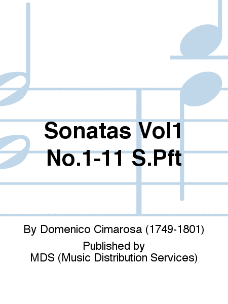 Sonatas Vol.1 No.1 - 11
