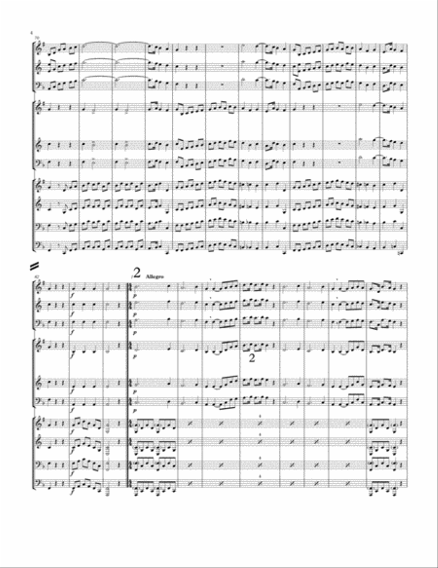 Reicha 24 Trios Vol 1 (1-6) op 82 Brass Ensemble scores gallery preview page 5