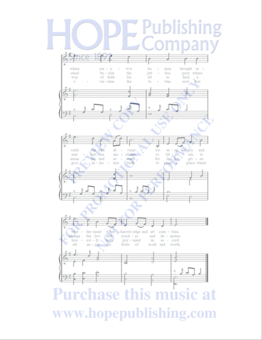 A Place at the Table Choir scores gallery preview page 127