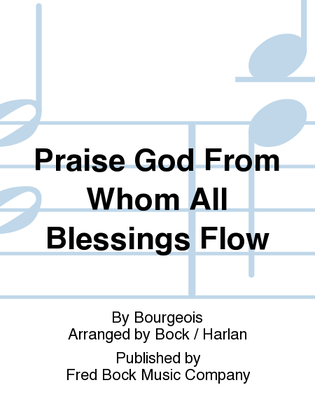 Book cover for Praise God From Whom All Blessings Flow