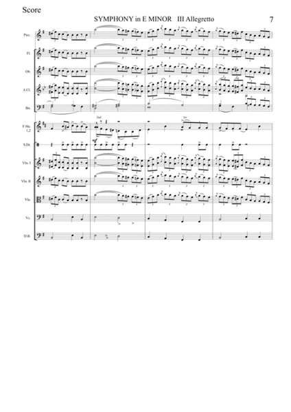 SYMPHONY inE MINOR, 3rd MOVEMENT image number null