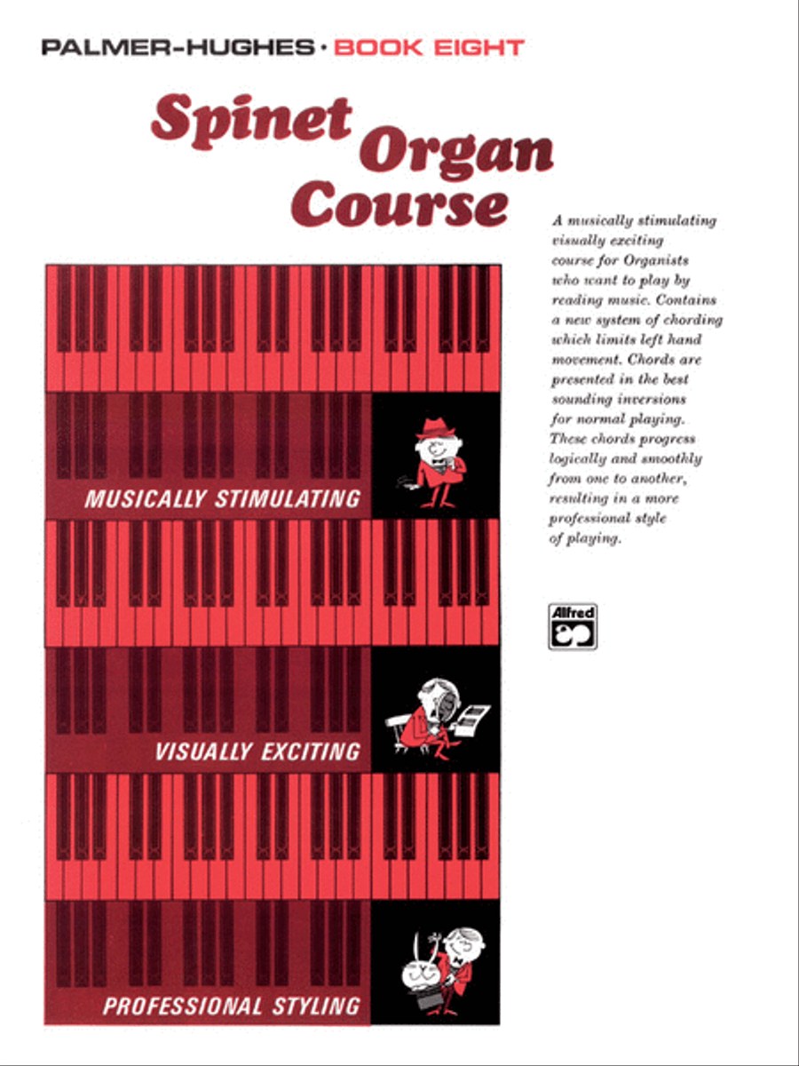 Palmer-Hughes Spinet Organ Course, Book 8 Organ scores gallery preview page 1
