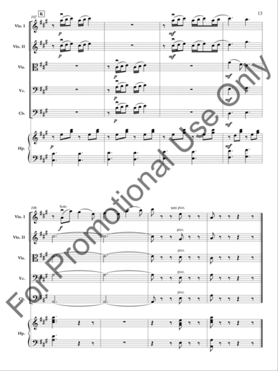 Petite Allegro Orchestra scores gallery preview page 14