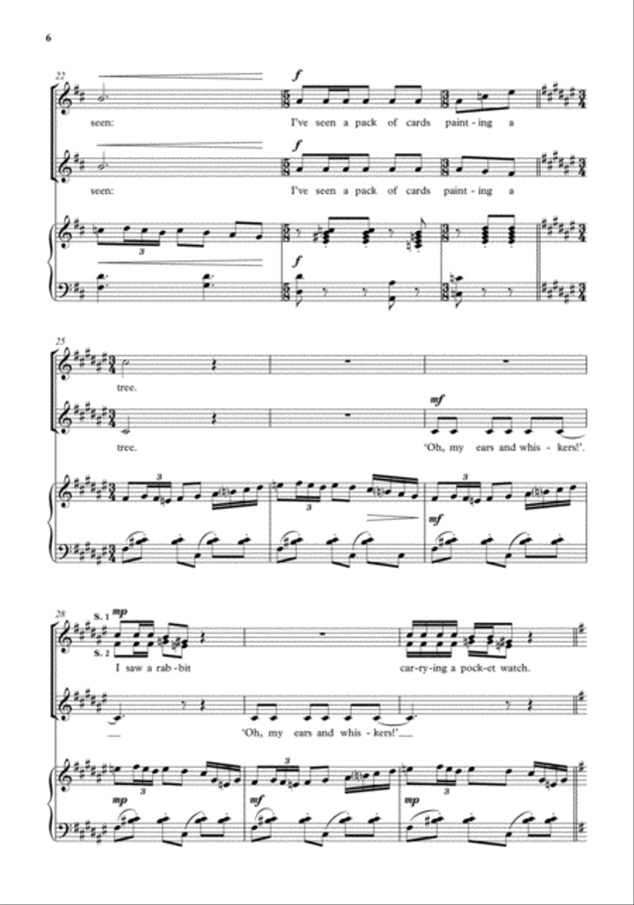 Alice SSA scores gallery preview page 5