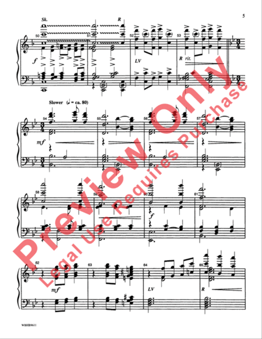 Tidings! (A Christmas Carol Fantasy) Handbell Choir scores gallery preview page 5