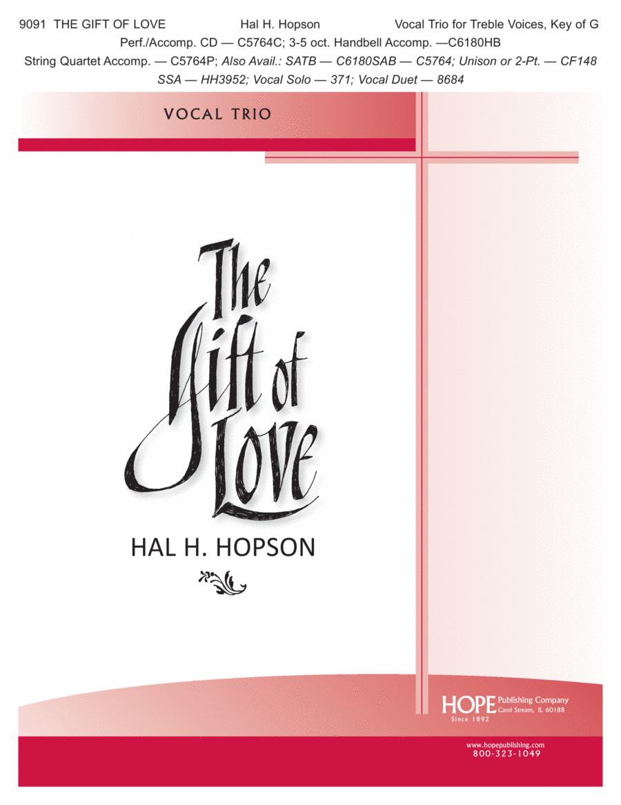 The Gift of Love 5-Octaves scores gallery preview page 1