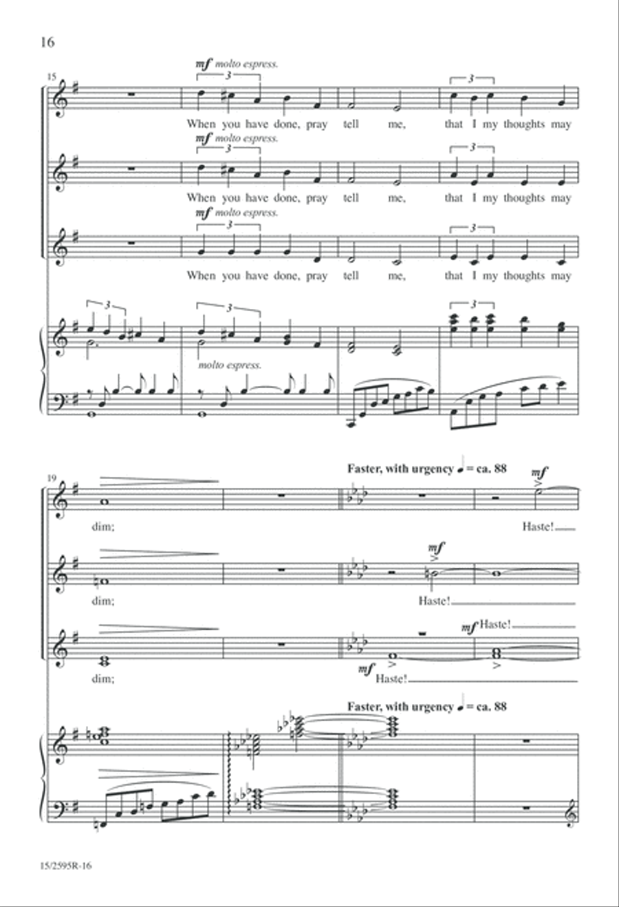 Music Comes 4-Part scores gallery preview page 17