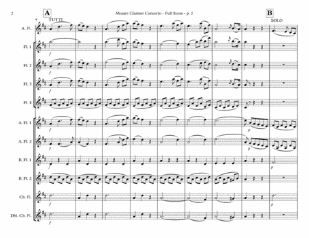 Adagio from Clarinet Concerto, K.622 image number null