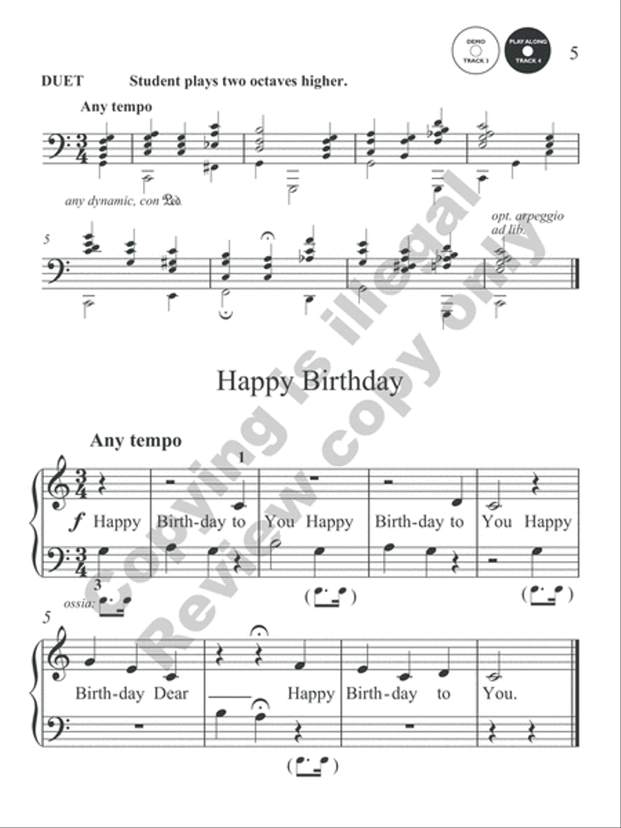 Mix and Match: Performance Book: Level 1 Piano Method scores gallery preview page 15