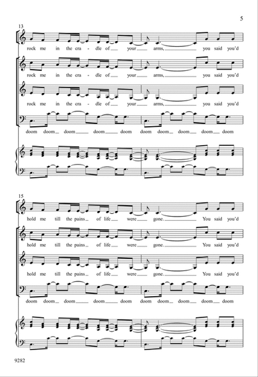 Wanting Memories Wanting Memories 3-Part scores gallery preview page 5