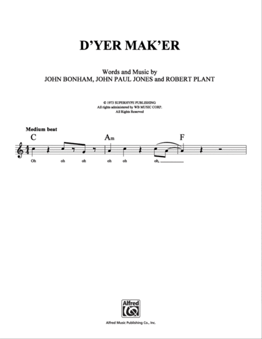 D'yer Mak'er D'yer Mak'er School and Community scores gallery preview page 1