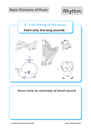 Book cover for Basic Elementes of Music - Musical Theory for Kids - Rhythm