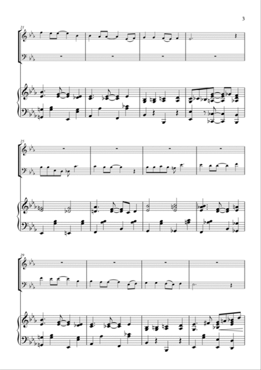 You Took Advantage Of Me Piano Trio scores gallery preview page 3