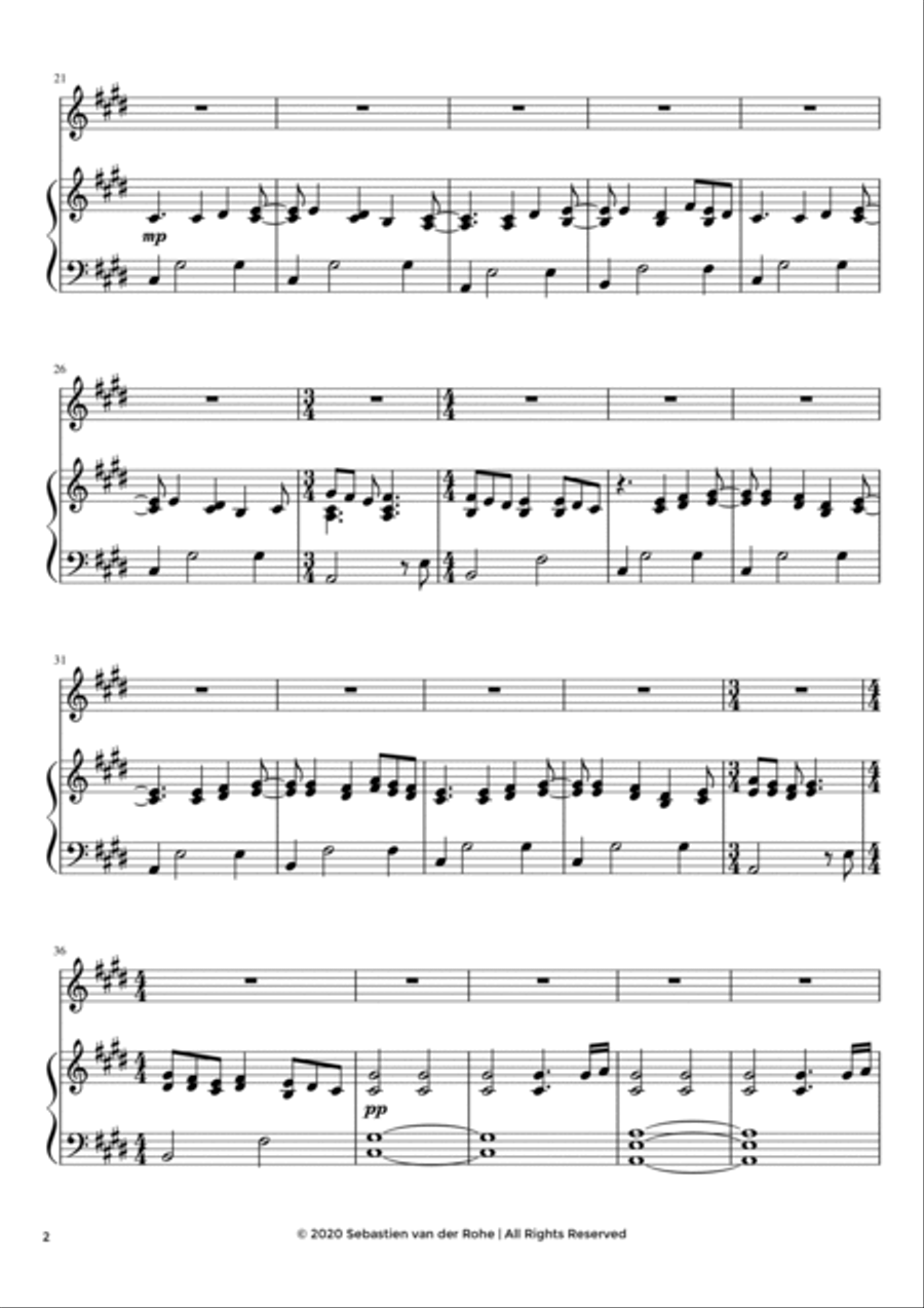 Stability (Vision - Part II) Piano Solo scores gallery preview page 2