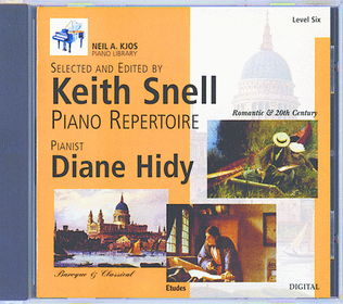 Book cover for Neil A. Kjos Piano Library CD: Baroque/Classical, Romantic, Etudes, Prep & Level 6