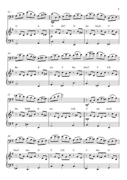Jesu, Joy of Man's Desiring for Bassoon and Piano (Arpeggios With Chords) - Score and Parts image number null