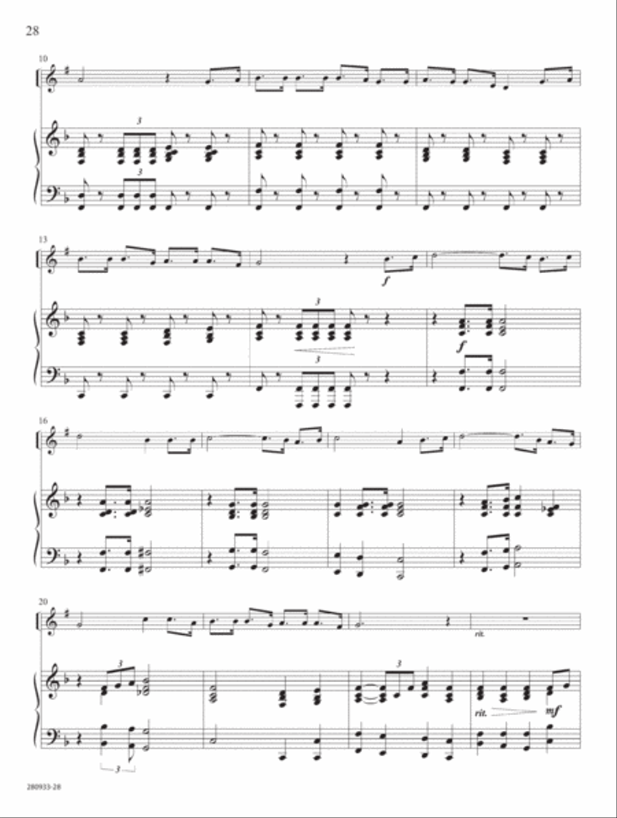 Rejoice Rejoice Trumpet Solo scores gallery preview page 16