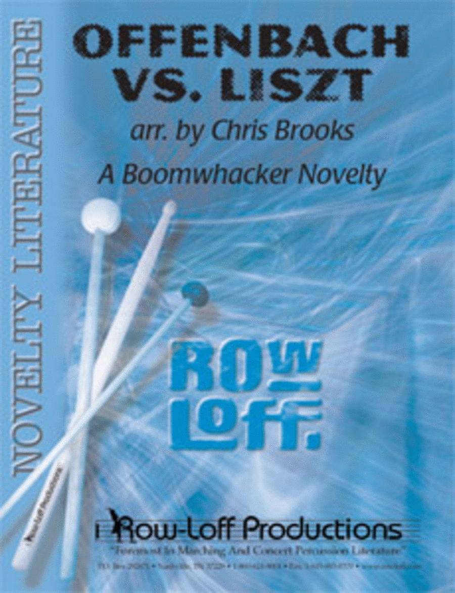 Offenbach vs. Liszt Percussion Ensemble scores gallery preview page 1