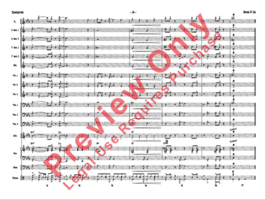 Spies R Us Jazz Ensemble scores gallery preview page 18