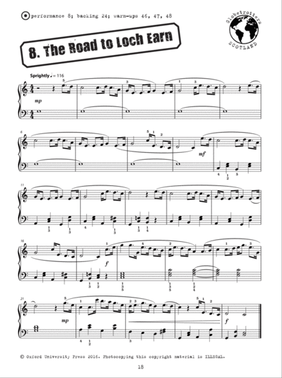 Piano Globetrotters + CD Piano Globetrotters + CD Voice scores gallery preview page 3