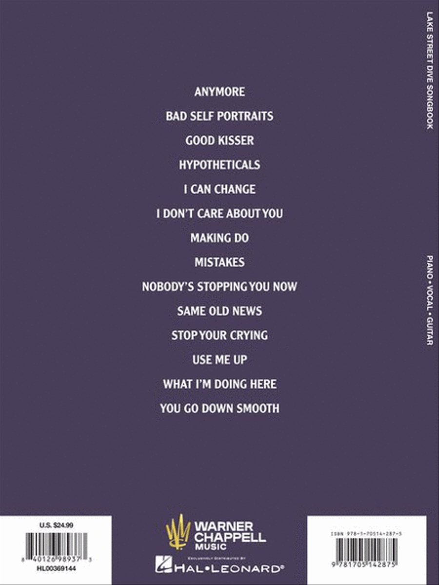 Lake Street Dive Songbook Piano, Vocal, Guitar scores gallery preview page 7