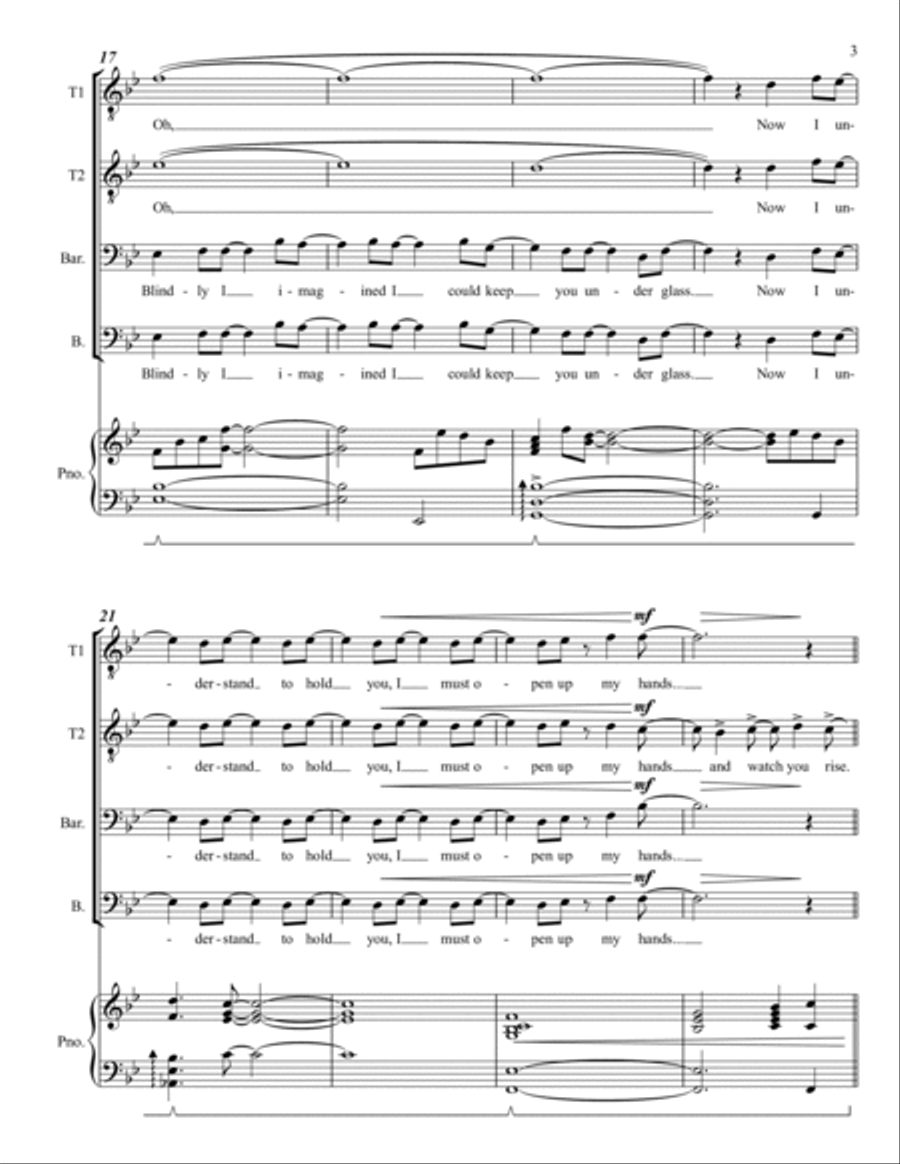 Butterfly TTBB scores gallery preview page 3
