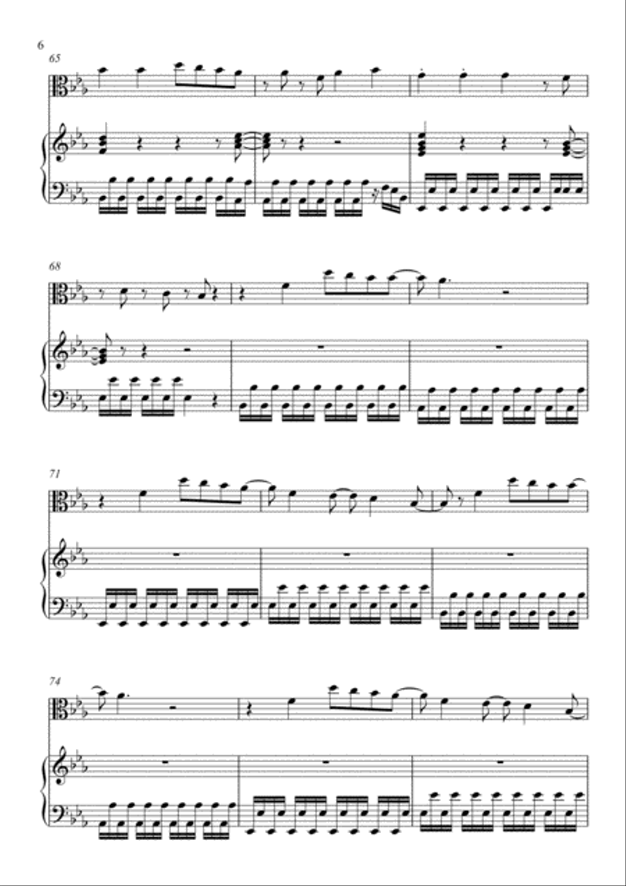 Stupid Love String Duet scores gallery preview page 6