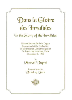 Book cover for Dans la Gloire des Invalides