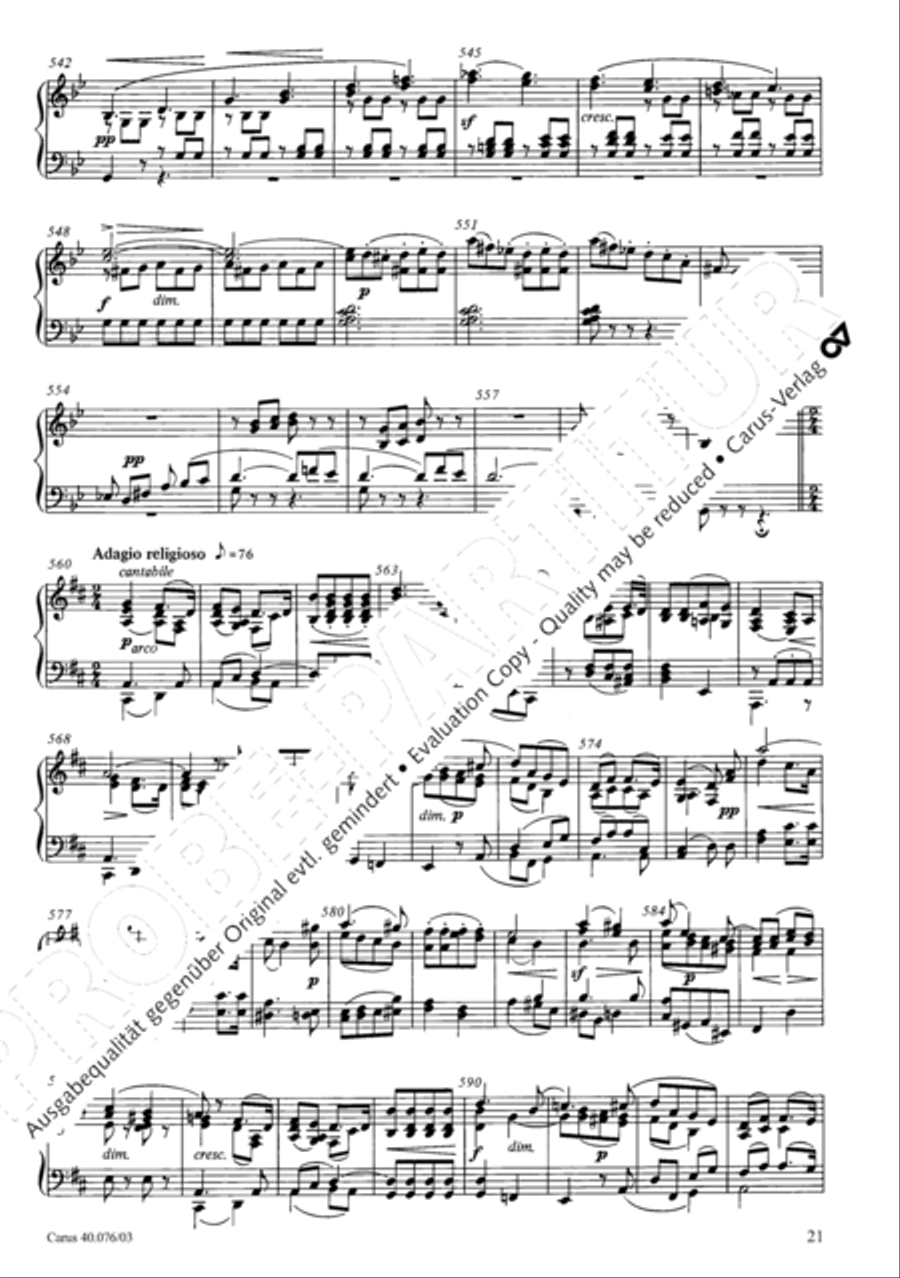 Hymn of Praise, MWV A 18 Hymn of Praise, MWV A 18 SSAATB scores gallery preview page 22