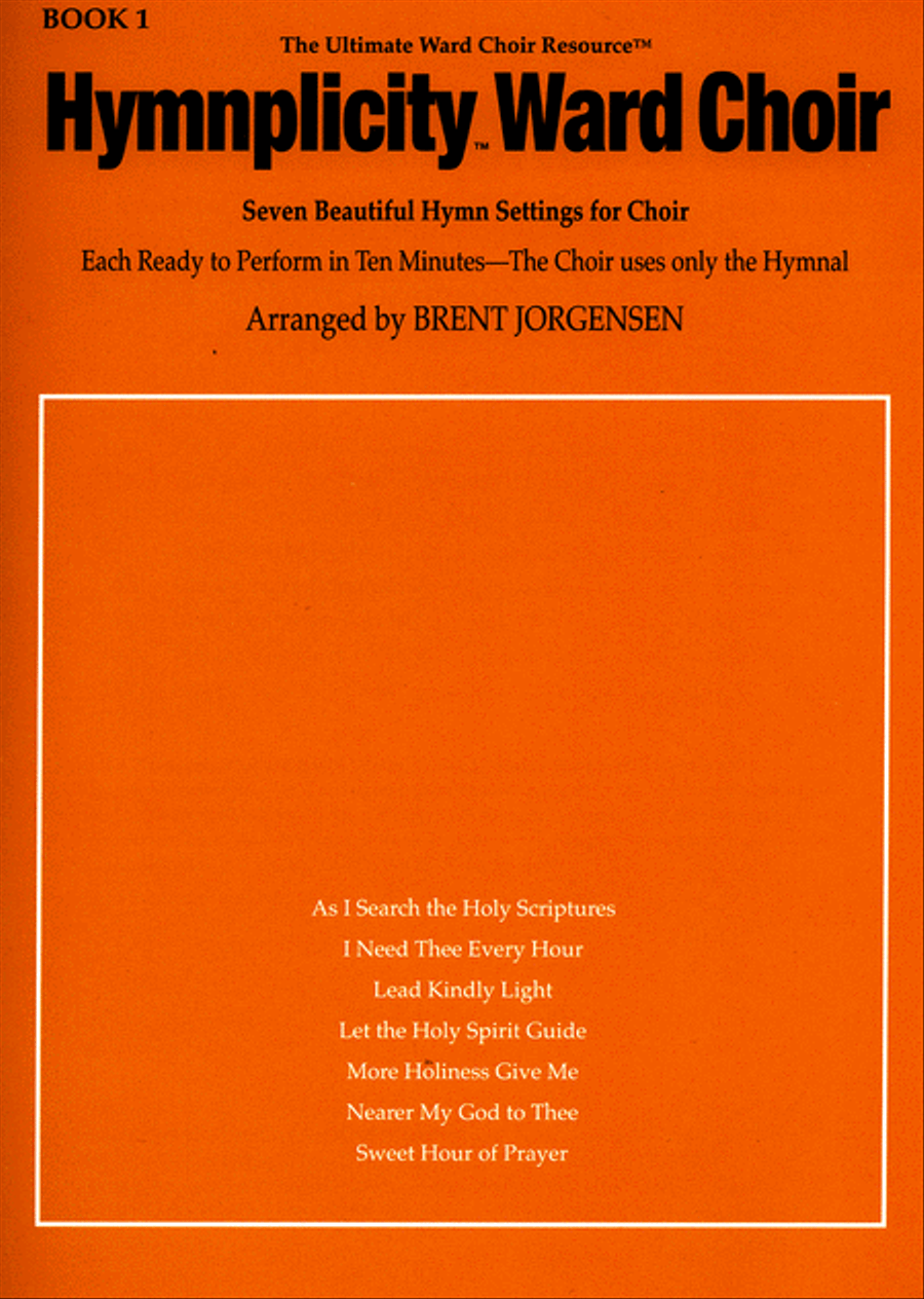 Hymnplicity Ward Choir - Book 1 4-Part scores gallery preview page 1