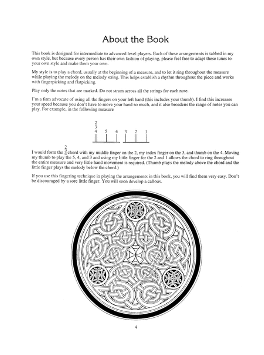 O'Carolan Harp Tunes for Mountain Dulcimer Harp scores gallery preview page 5