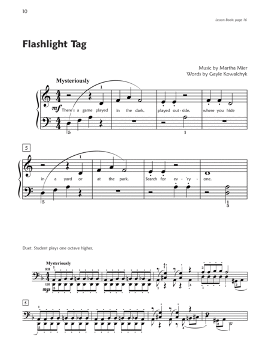 Premier Piano Course Jazz, Rags & Blues, Book 1B Piano Method scores gallery preview page 3