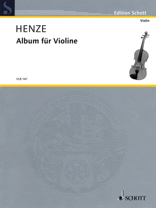 Book cover for Album for Violin