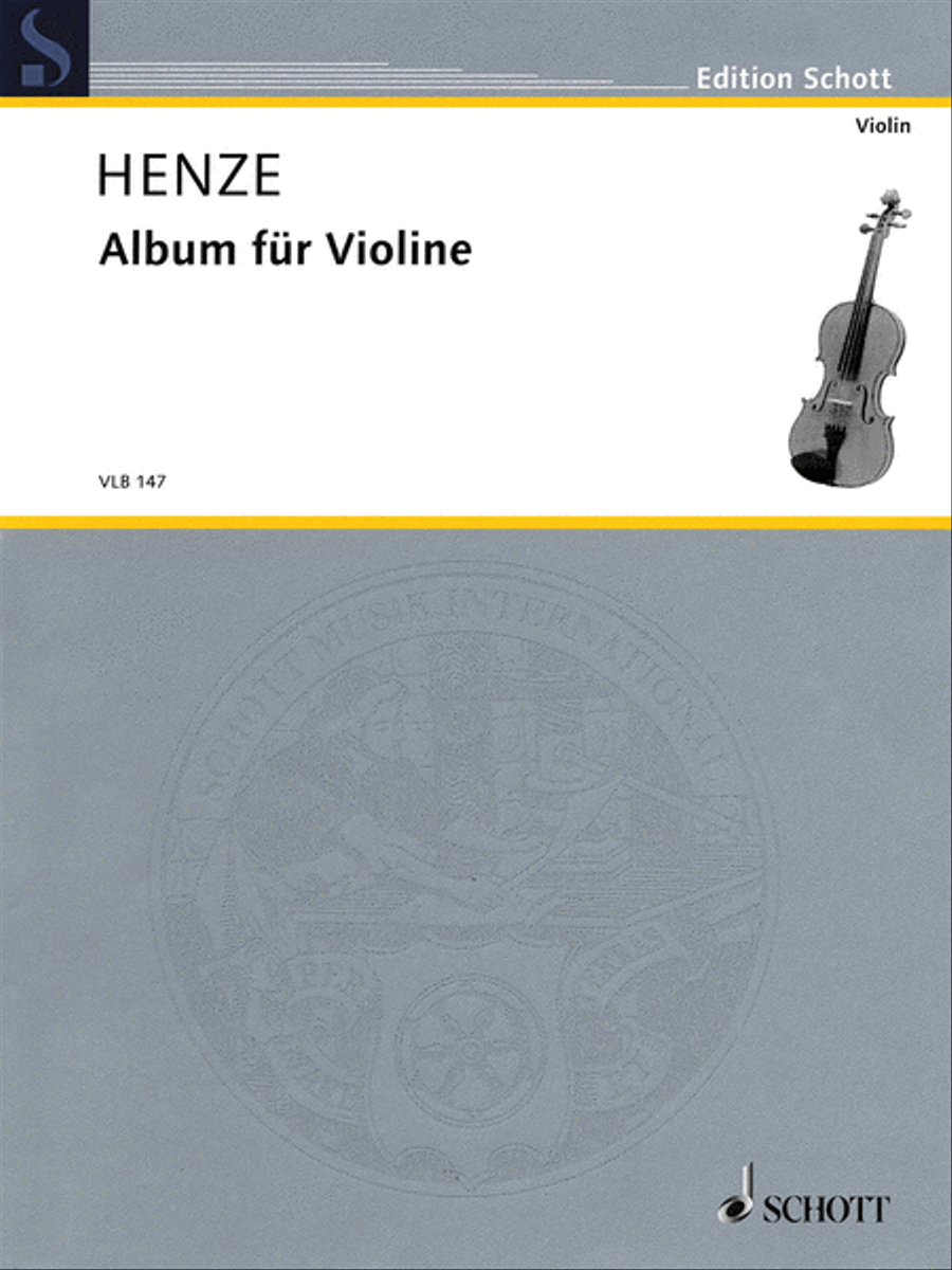 Album for Violin Album for Violin Violin Solo scores gallery preview page 1