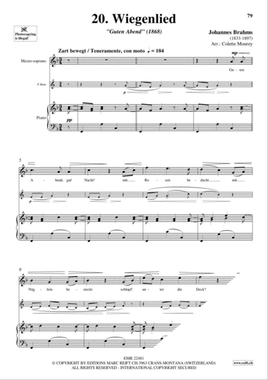 20 Greatest Duets Mezzo-Soprano Voice scores gallery preview page 22