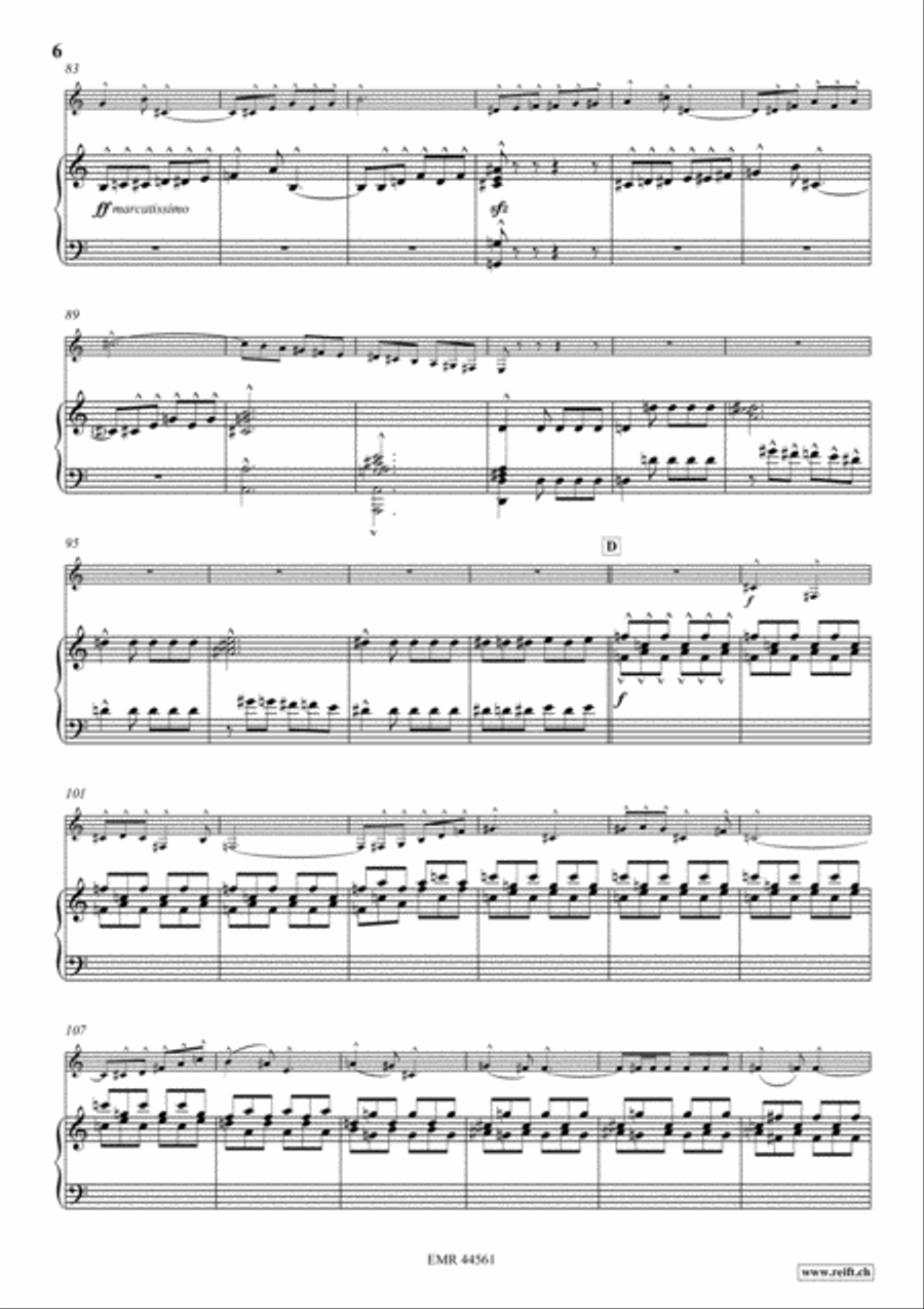 Scherzo Bass Clarinet scores gallery preview page 7