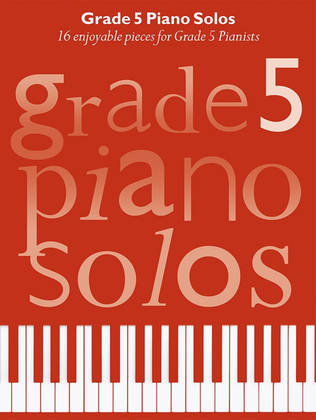 Book cover for Grade 5 Piano Solos