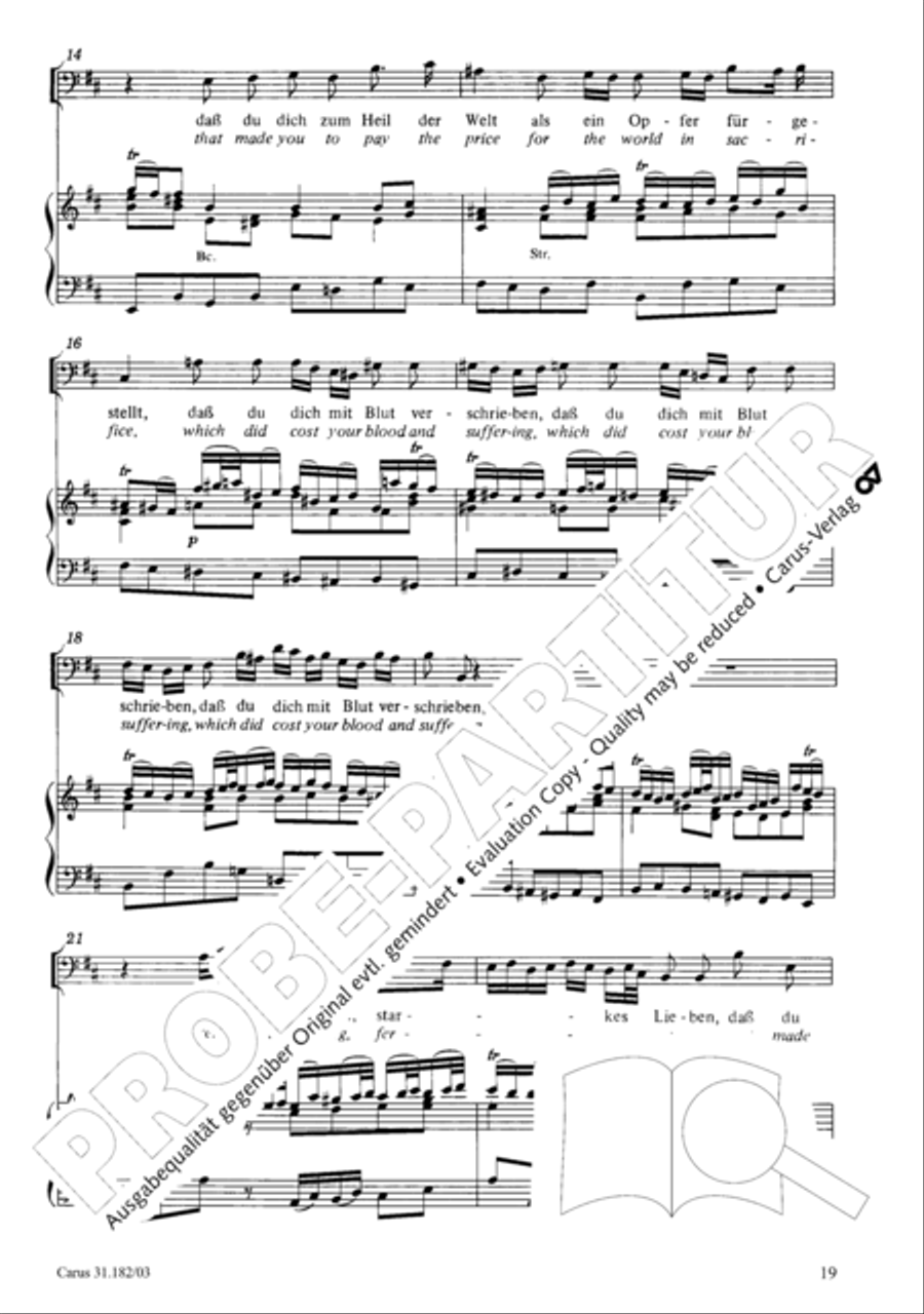 Himmelskonig, sei willkommen (King of heaven, be most welcome) ATB scores gallery preview page 19