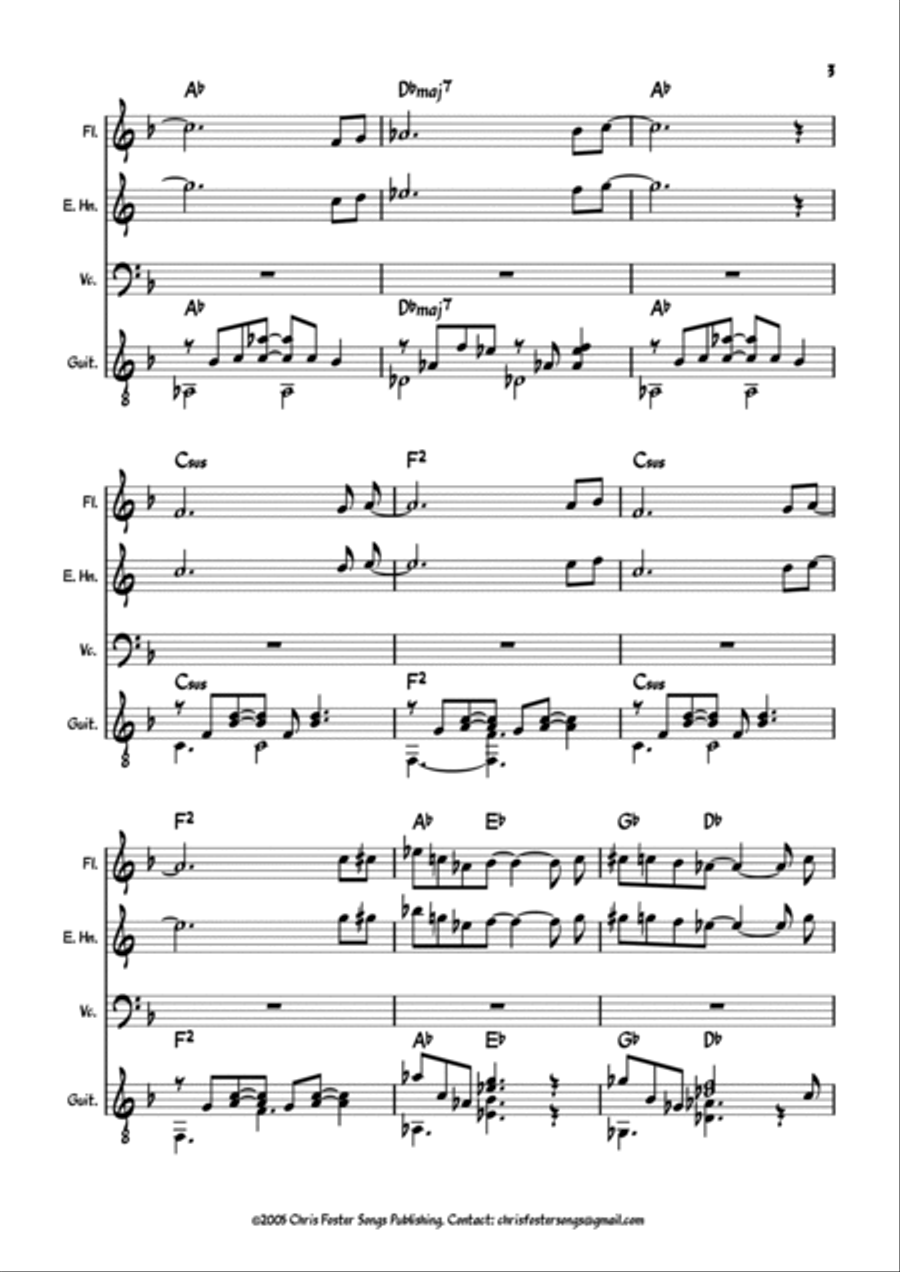 A Seed For The Planting - Score Only Score scores gallery preview page 3