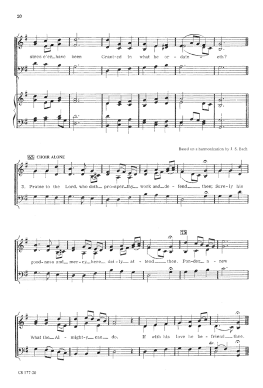 Foundation Anthems 3-Part scores gallery preview page 22