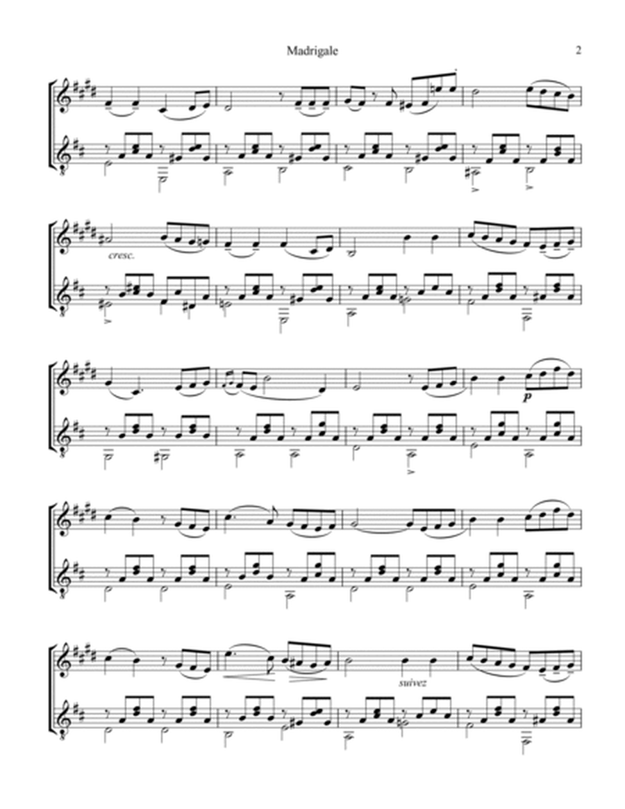 Madrigale for clarinet in Bb and guitar image number null