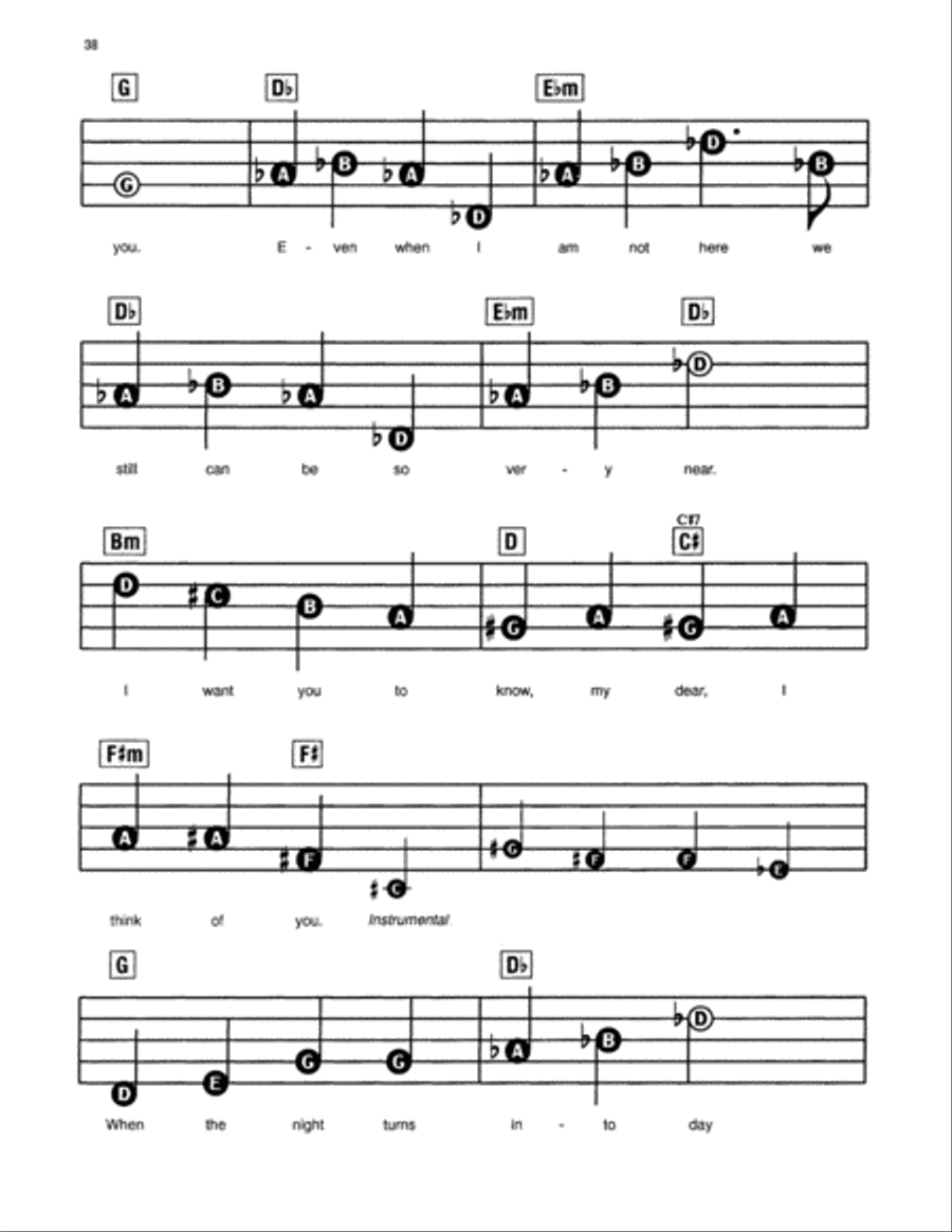 When The Day Turns To Night (from Mister Rogers' Neighborhood) Electronic Keyboard scores gallery preview page 2
