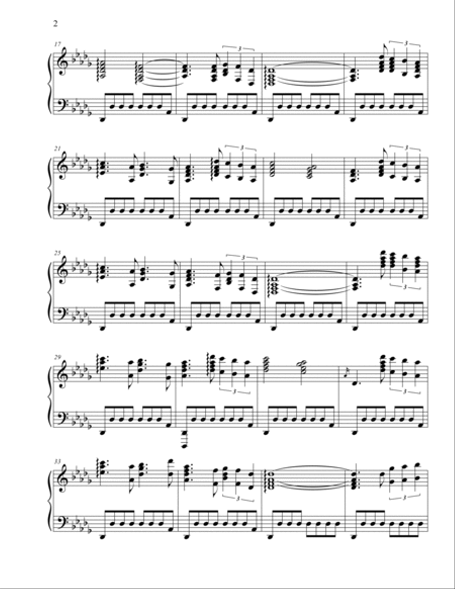 Chariots Of Fire Piano Solo scores gallery preview page 2