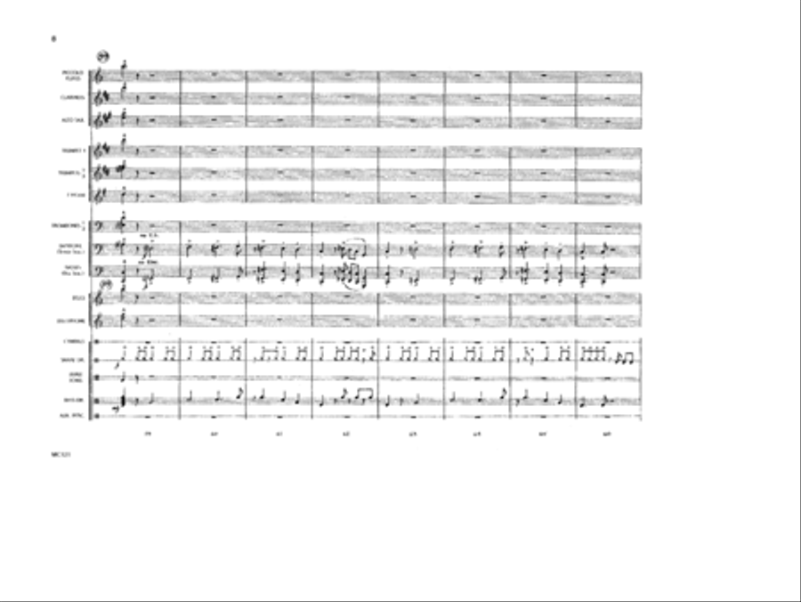 Salute To Glenn Miller Salute To Glenn Miller Marching Band scores gallery preview page 9
