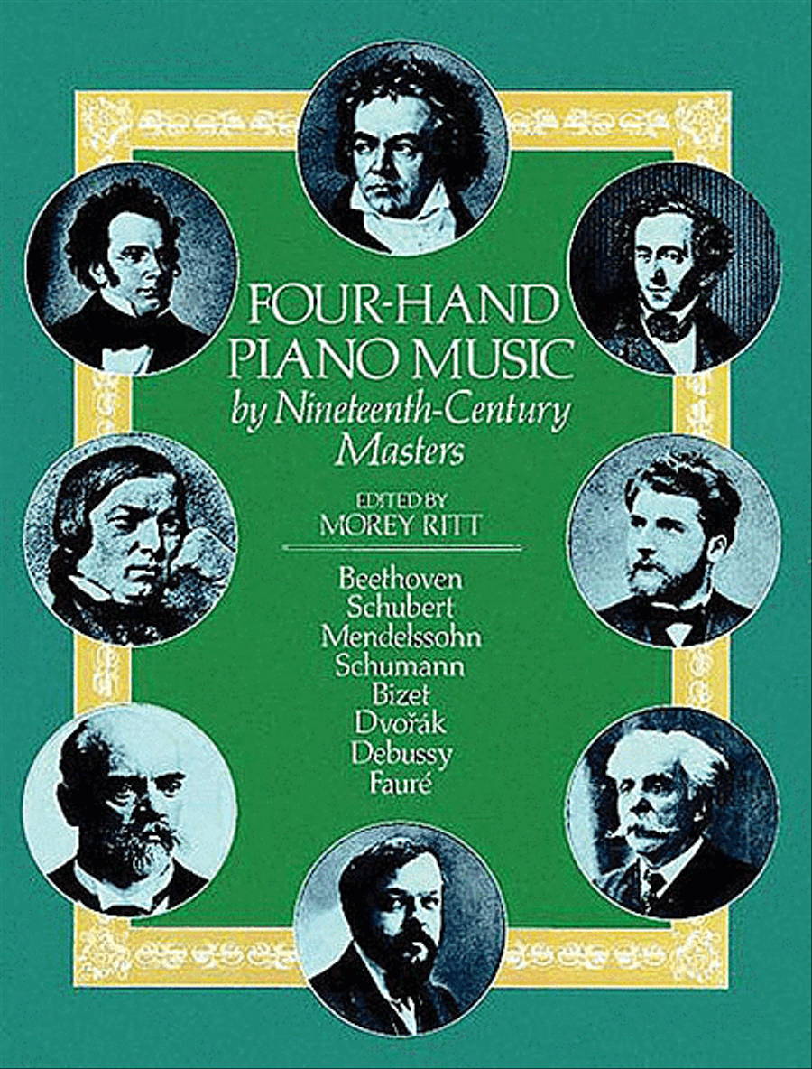 Four-Hand Piano Music by Nineteenth-Century Masters Small Ensemble scores gallery preview page 1